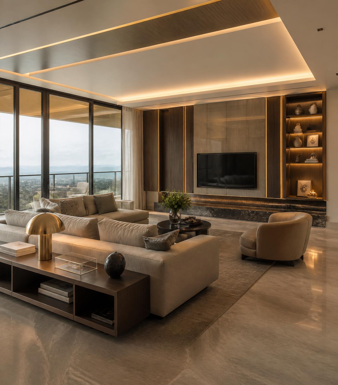 Renovated luxury interior